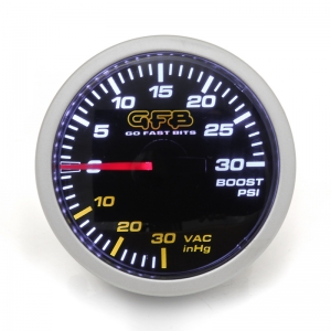 GFB Boost Pressure Gauge 52mm 30psi